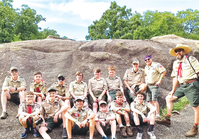 Boy Scouts, Piedmont-Surrey Gazette, Fundraiser