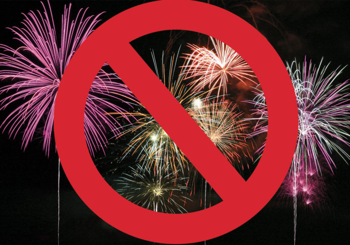 City council says no to fireworks in city limits.
